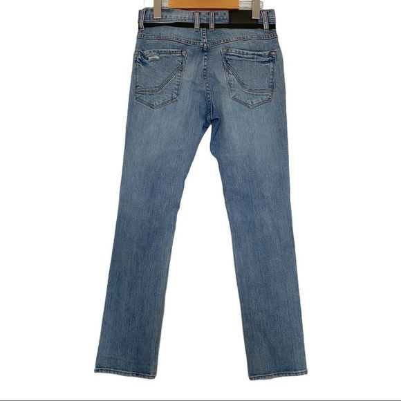 Zumiez Empire distressed blue jeans 28 EUC - Picture 3 of 9